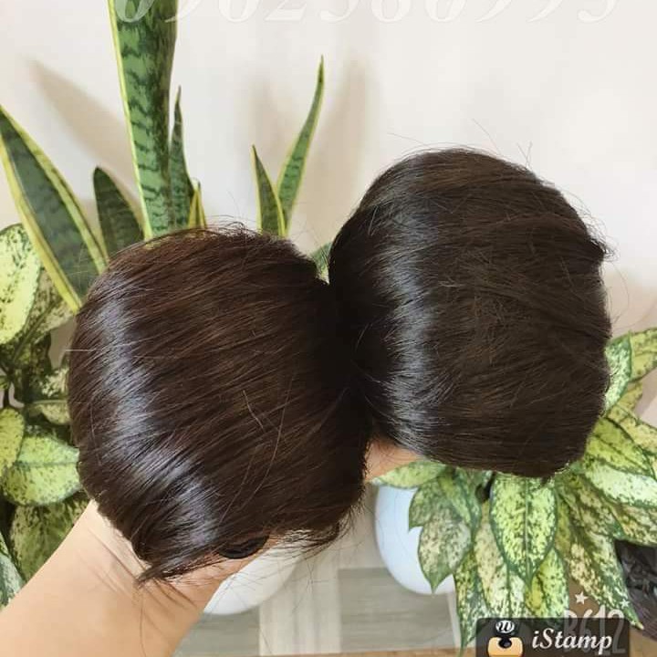 [ hàng hót, bao đẹp ] tóc giả nữ búi phồng cao cấp, tóc búi giả, búi dài. tóc giả hàn quốc