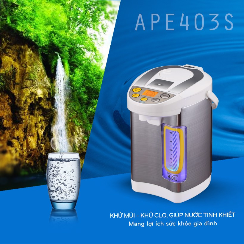 BÌNH THỦY ĐIỆN OSAKA APE-502S 5.0 LÍT (4 CHẾ ĐỘ GIỮ ẤM 45-60-85-98)