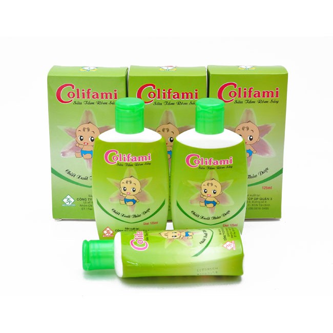 SỮA TẮM RÔM SẢY EM BÉ COLIFAMI