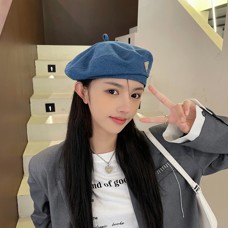 Mũ nồi jean hàn quốc