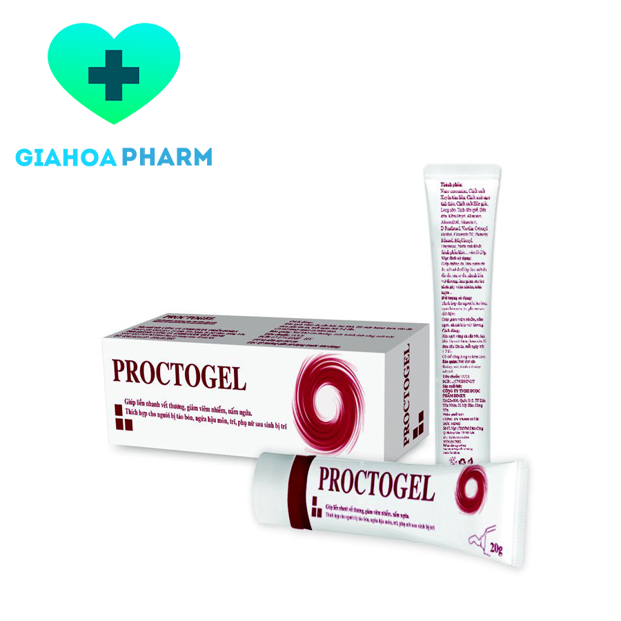 [HCM]Proctogel - Gel bôi trĩ giúp liền vết thương.