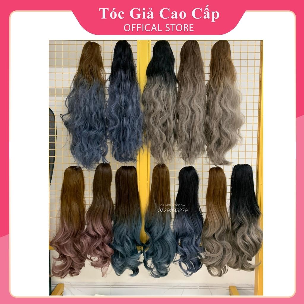 Tóc giả ngoặm omber mẫu mới, đủ màu sắc