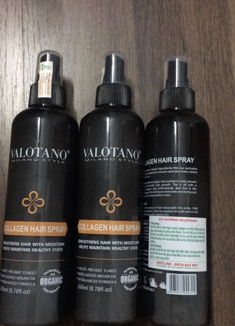 XỊT DƯỠNG TÓC COLLAGEN VALOTANO 260ML