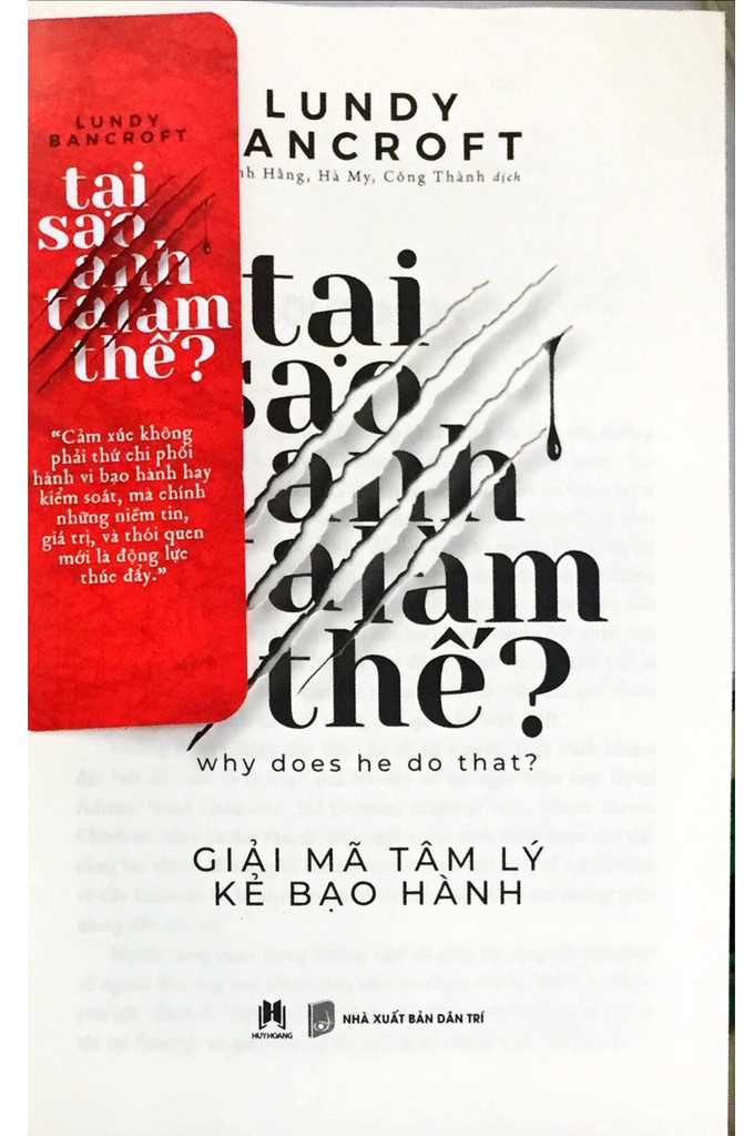 Sách - Tại Sao Anh Ta Làm Thế?