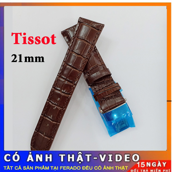[HOT HOT] Dây đồng hồ da Tissot size 21mm CAO CẤP