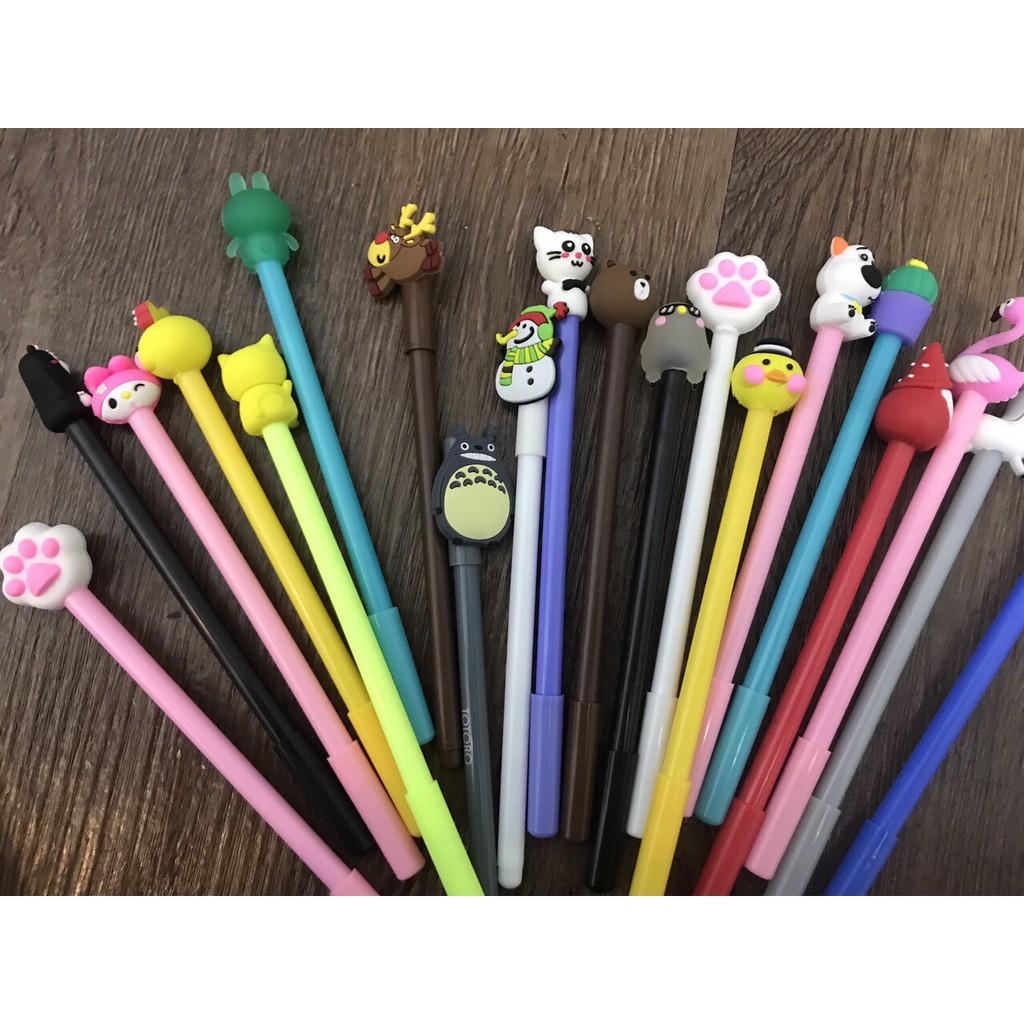 Sét 20 bút bi nước siêu ngộ nghĩnh (mực đen)