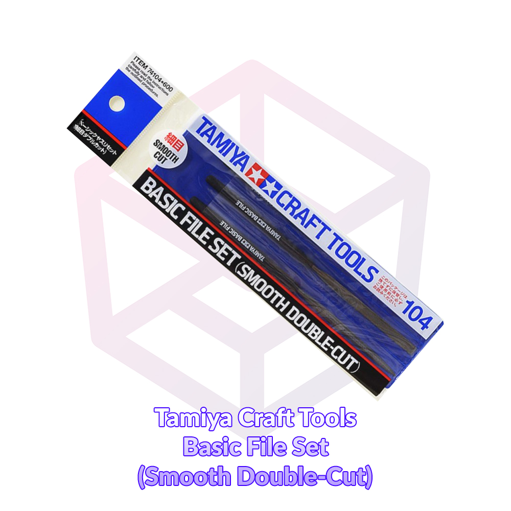 [7-11/12 VOUCHER 8%]Dũa chà nhám mô hình Tamiya Basic File Set 74104 74046 - Dụng cụ độ tool [TAM]
