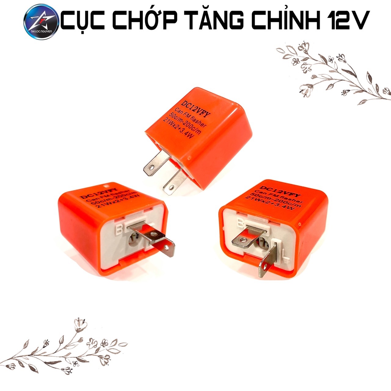 [HCM]CỤC CHỚP XINHAN ĐIỆN TỬ 12V - TĂNG CHỈNH NHANH CHẬM
