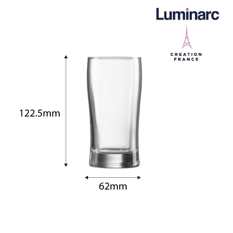 Bộ 6 Ly Thuỷ Tinh Arcoroc Cao Fillon 240ml - LUFID0545