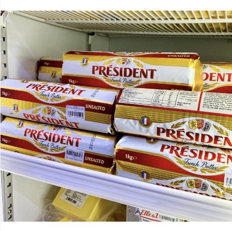 Bơ Lạt President cao cấp khối 1kg