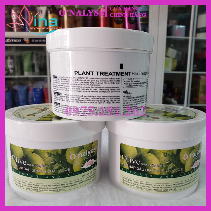 [HCM]KEM HẤP DẦU ONALYSS DƯỠNG CHẤT OLIVE 1000G
