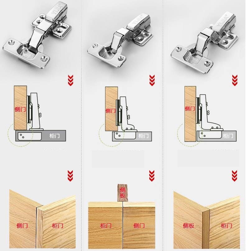 [HCM]BẢN LỀ GIẢM CHẤN INOX 201- DÀY