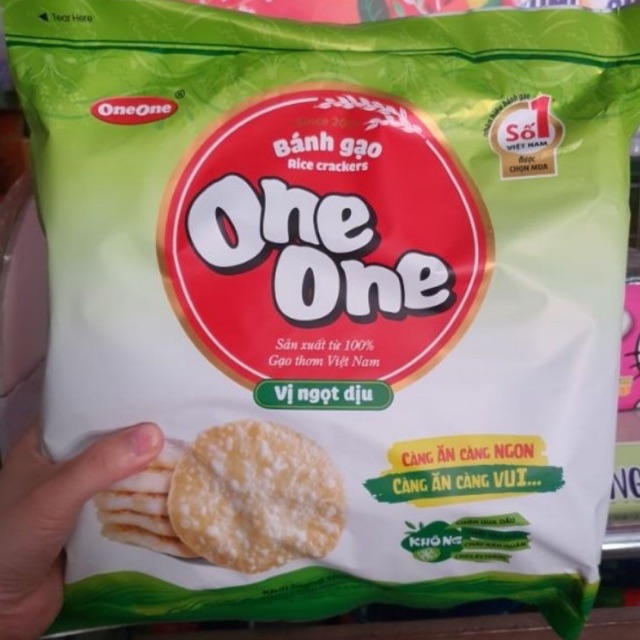 Bánh gạo One One vị ngọt dịu (gói 230g)