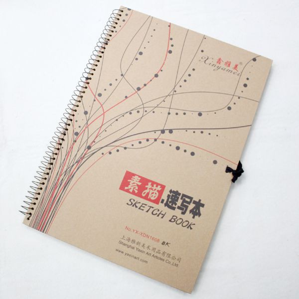 SỔ VẼ GÁY XOẮN A5/ A4/ A3