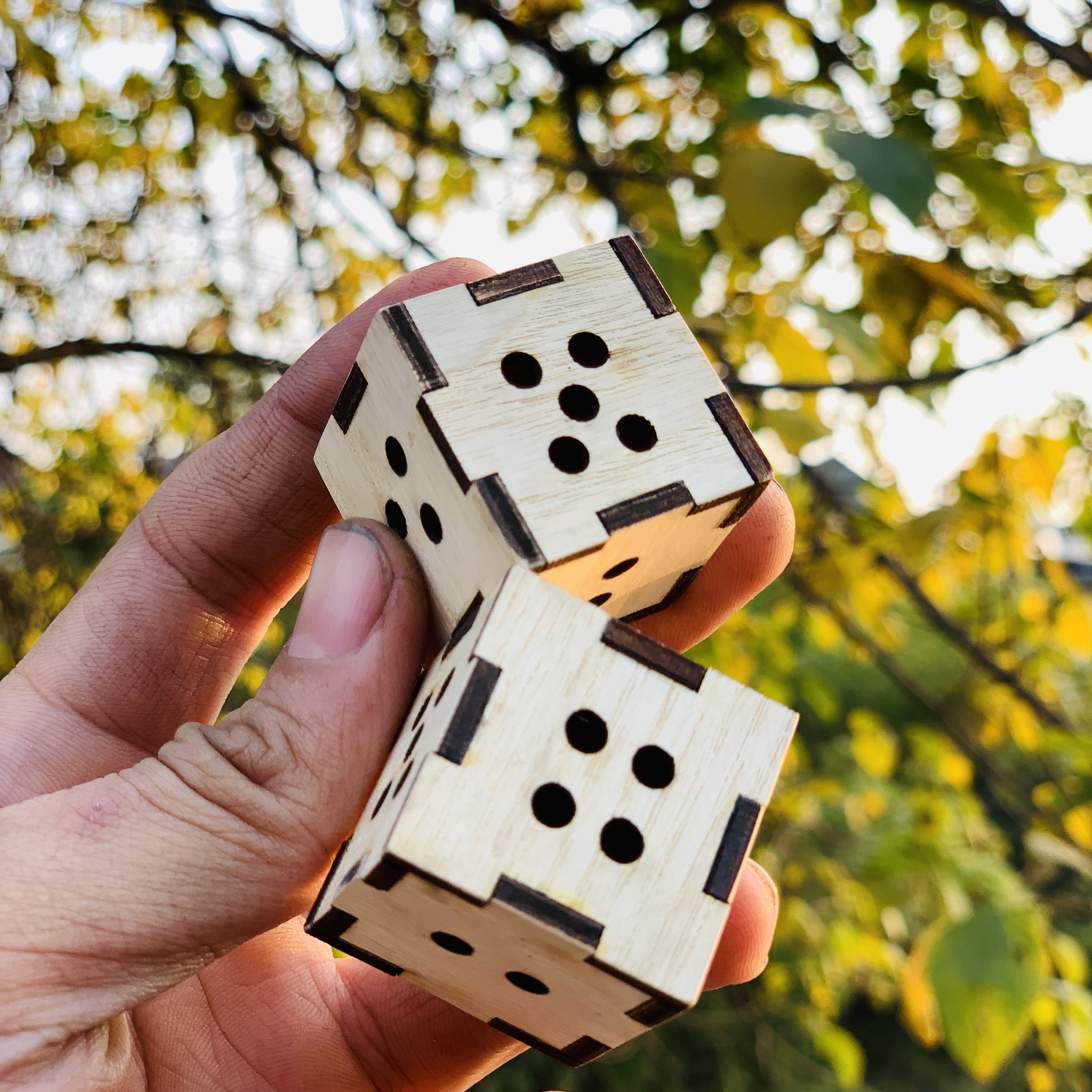 Combo 2 Xúc Xắc Gỗ, Đồ Chơi Xí Ngầu, Đồ Chơi Gỗ Cho Bé, Thiết Kế Đơn Giản Độc Đáo, Được Làm Từ Chất Liệu Thuần Mộc Tự Nhiên Các Cạnh Góc Đều Được Bo Tròn, Giúp Các Bạn Nhỏ Có Thêm Nhiều Trải Nghiệm Thú Vị
