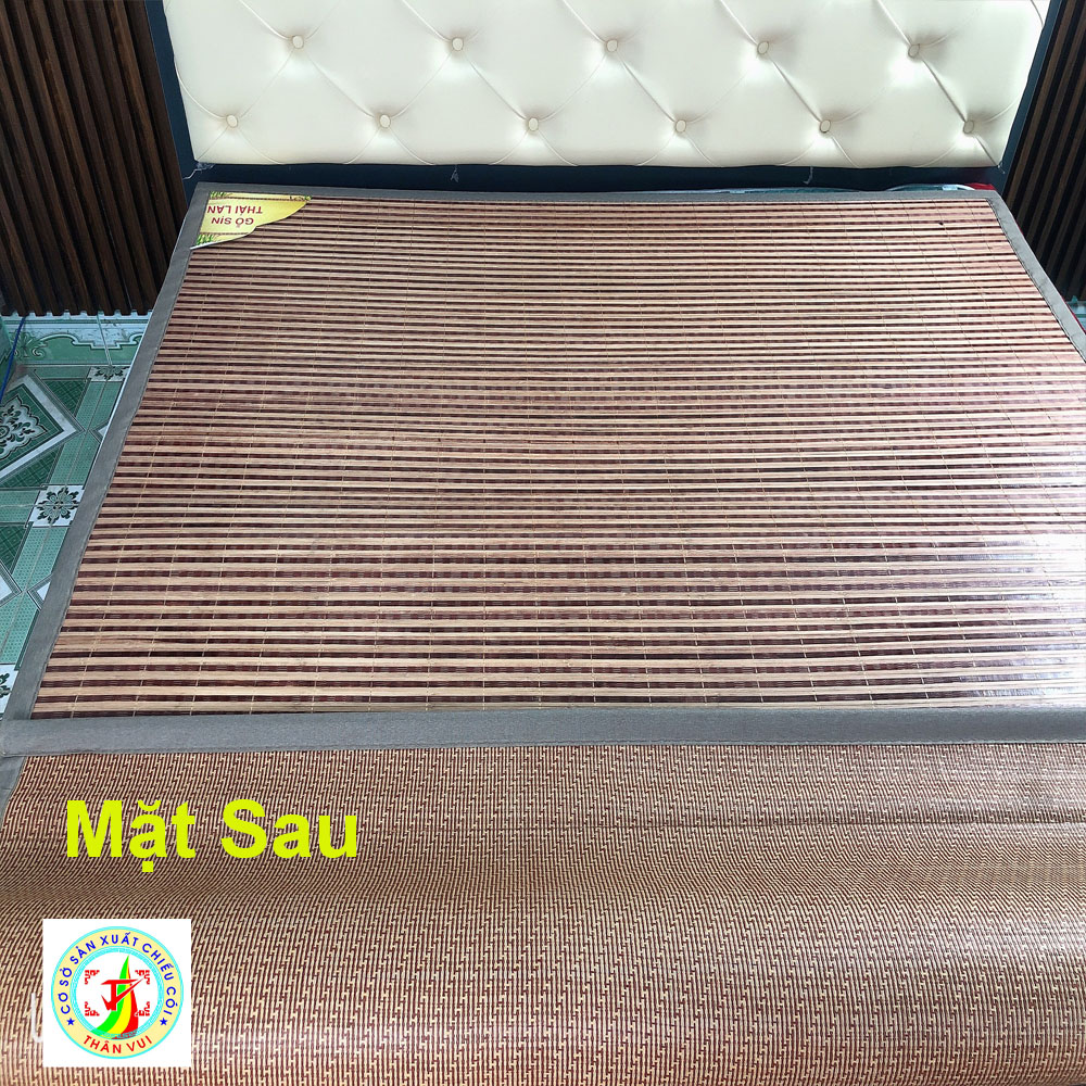 Chiếu Trúc Vân Gỗ Sịn Thái Lan Cao Cấp_Hàng nhập khẩu (CAM KẾT Y HÌNH) (Không p hàng chợ) (Không vỏ gối)