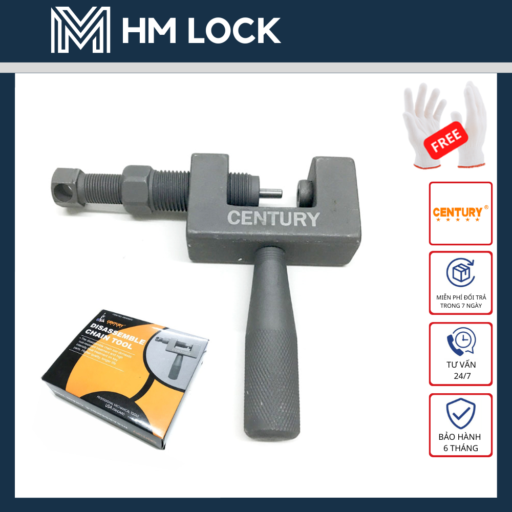 CẢO THÁO MẮT SÊN CENTURY CHO XE GẮN MÁY - HÀNG CHÍNH HÃNG ĐÀI LOAN - HM LOCK - HM LOCK