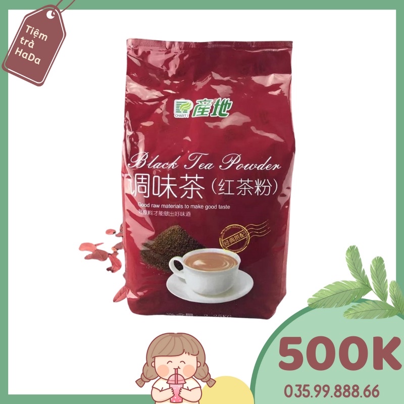 Bột trà đen chanti 2,25kg (Black tea Powder ) hồng trà