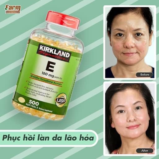 Vitamin E Kirkland Signature 500 Viên