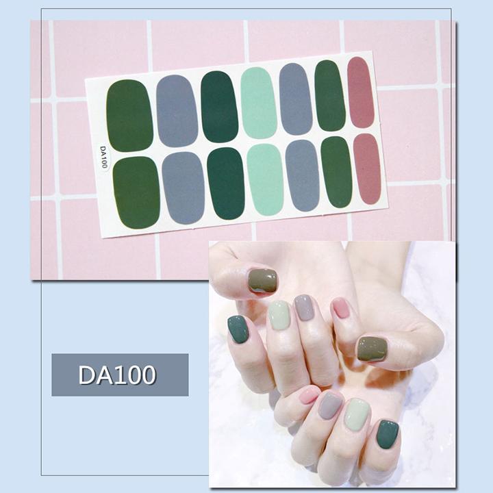 Sticker dán trang trí móng tay họa tiết dễ thương mã DA081 - DA0100