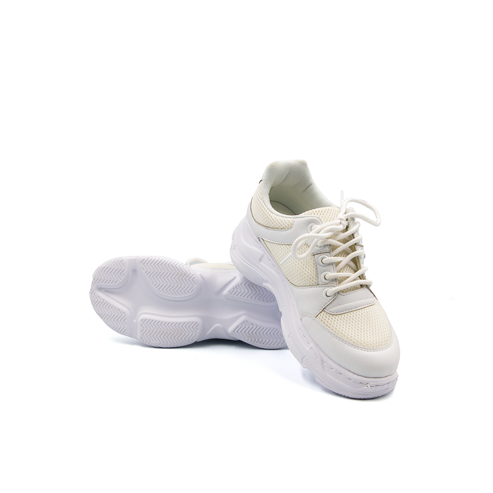 SIÊU SALE 7.7 | Giảm 30% đơn 199k - Giày Sneaker Nữ Đế Cao 7cm Da Microfiber Siêu Nhẹ Tomoyo TMW31307