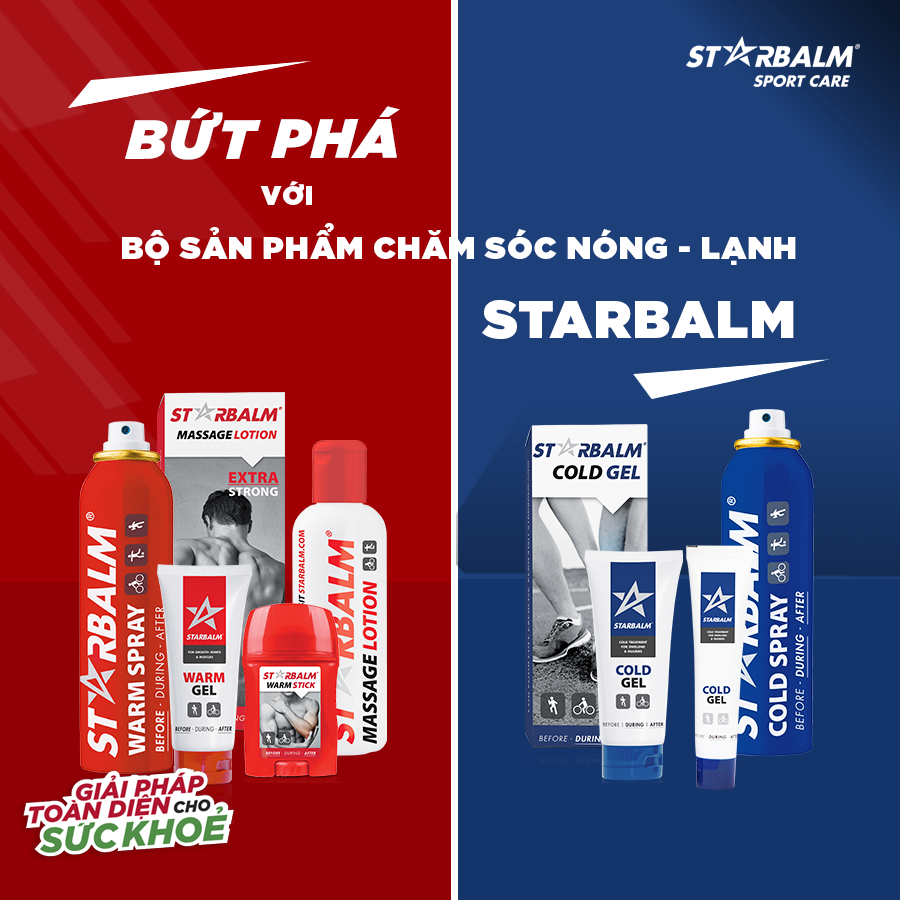 Chai Lăn Làm Nóng Starbalm 75Ml