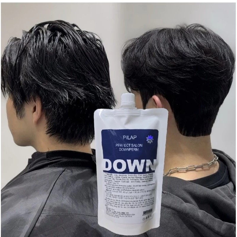 Kem ép side tóc Down Perm 500gr, cho cả nam và nữ, tạo kiểu tốt mùi thơm dễ chịu, tiết kiệm