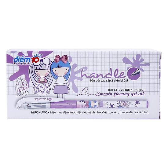 Combo 5 Bút Gel Xóa Được Thiên Long TP-Gel01