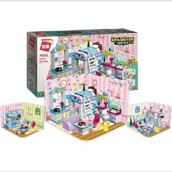 Lego biến đổi 3 mô hình khác nhau loại chi tiết nhỏ Chất đẹp, cho các bé yêu