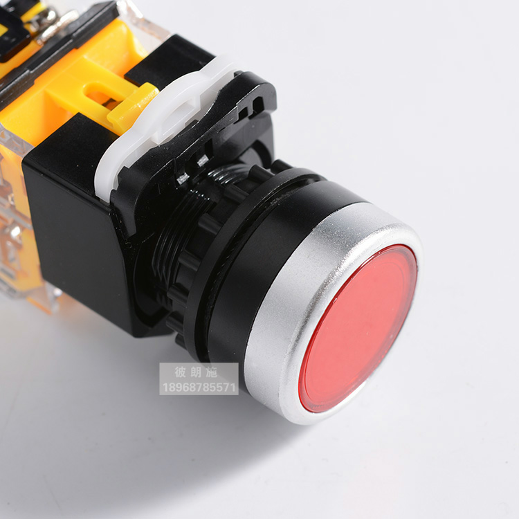 [HCM] Nút nhấn giữ, nút nhấn nhả có đèn 24V, 220V LA38 phi 22