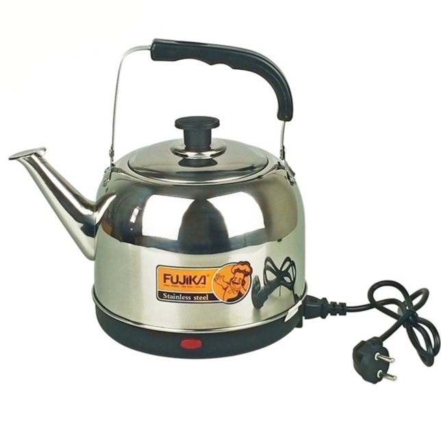 Ấm siêu tốc Fujika 5 lít công suất 1500W thân Inox - Hàng chính hãng