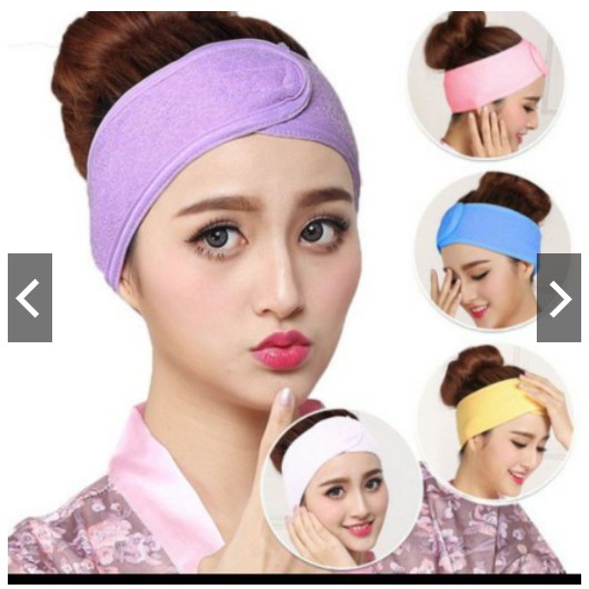 Khăn cuốn tóc đa năng dùng trong nối mi spa phun xăm, khăn quấn tóc, băng đô đội đầu