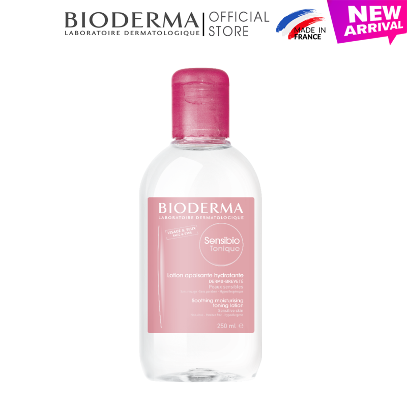 Dung dịch cân bằng dưỡng ẩm và làm dịu cho da nhạy cảm Bioderma Sensibio Tonique - 250ml giá rẻ