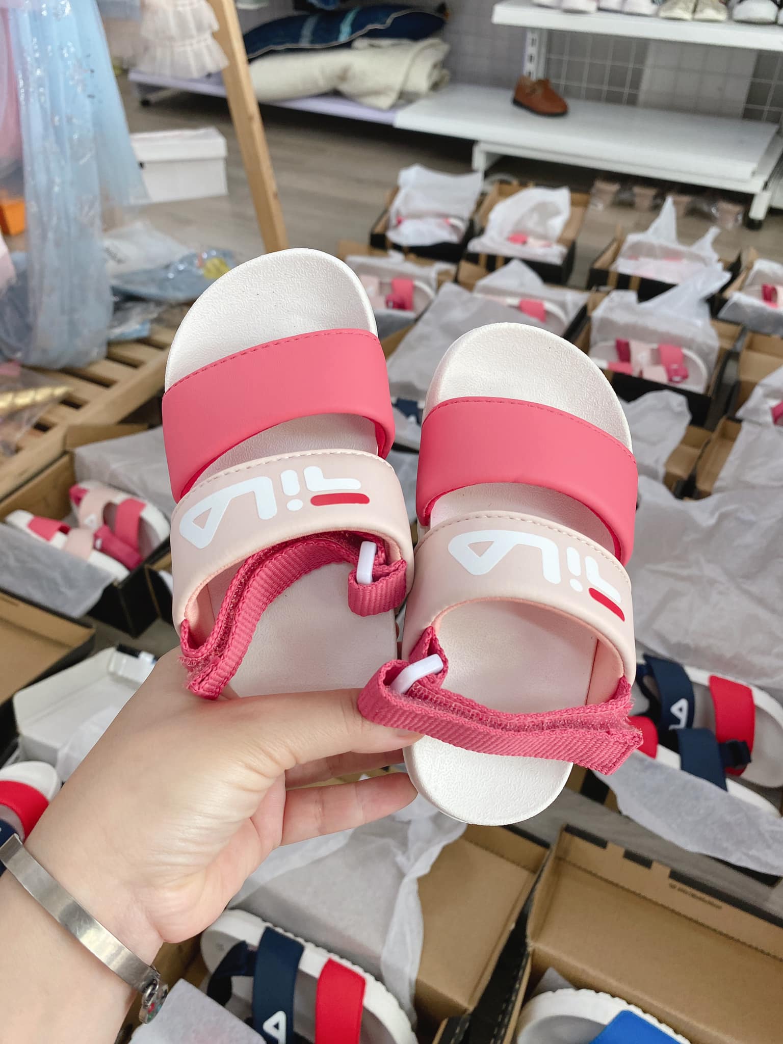 💥💥 SANDAL SIÊU NHẸ FILA CHO BÉ