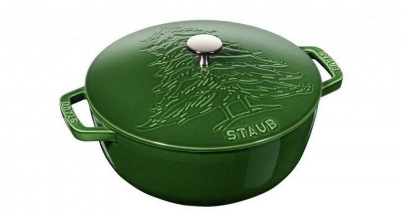 NỒI CHẢO GANG ĐÚC STAUB 24cm - MADE IN FRANCE