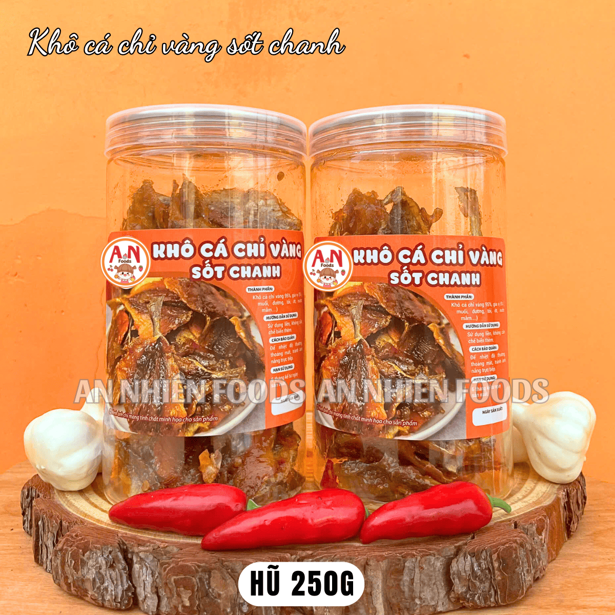 Cá chỉ vàng rim (có video) {Khối lượng tịnh, không tính bao bì}