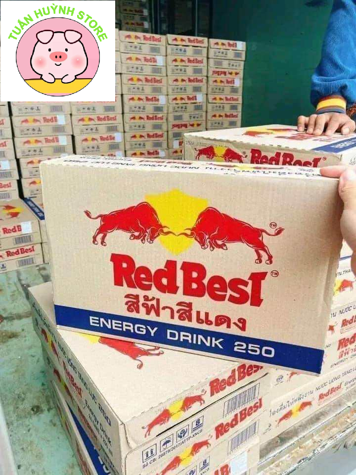 Nước tăng lực Red Best (không phải Red bull) 24 lon/ thùng