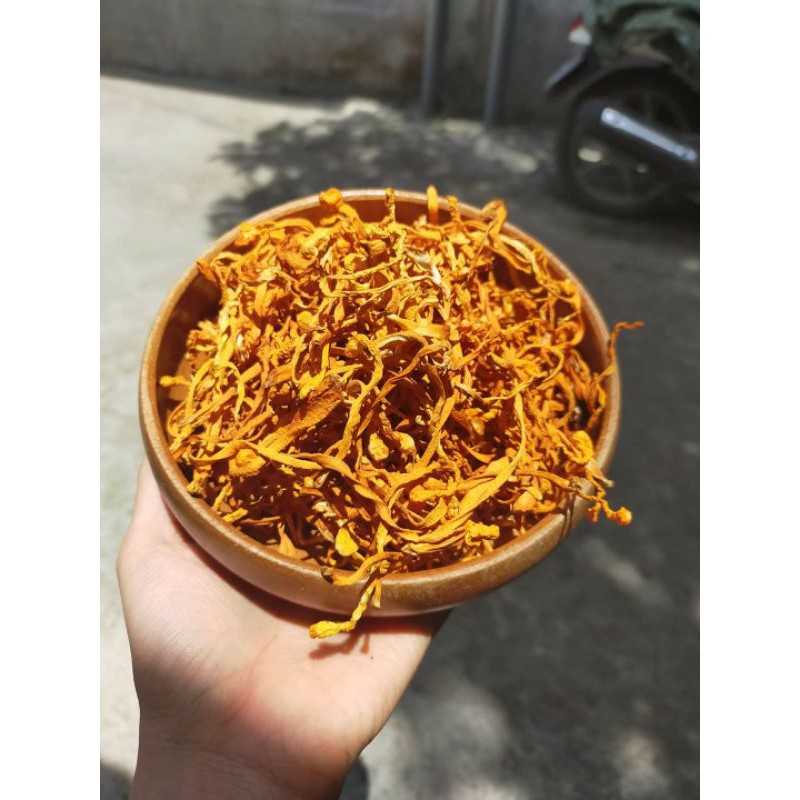 Hoa Đông Trùng Hạ Thảo Sấy Khô Pha Trà, Dưỡng Nhan