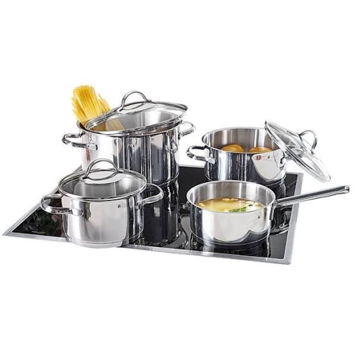 [Trả góp 0%] [CHÍNH HÃNG] BỘ NỒI WMF PROVENCE PLUS 5 CHIẾC :  4 nồi 1 quánh.