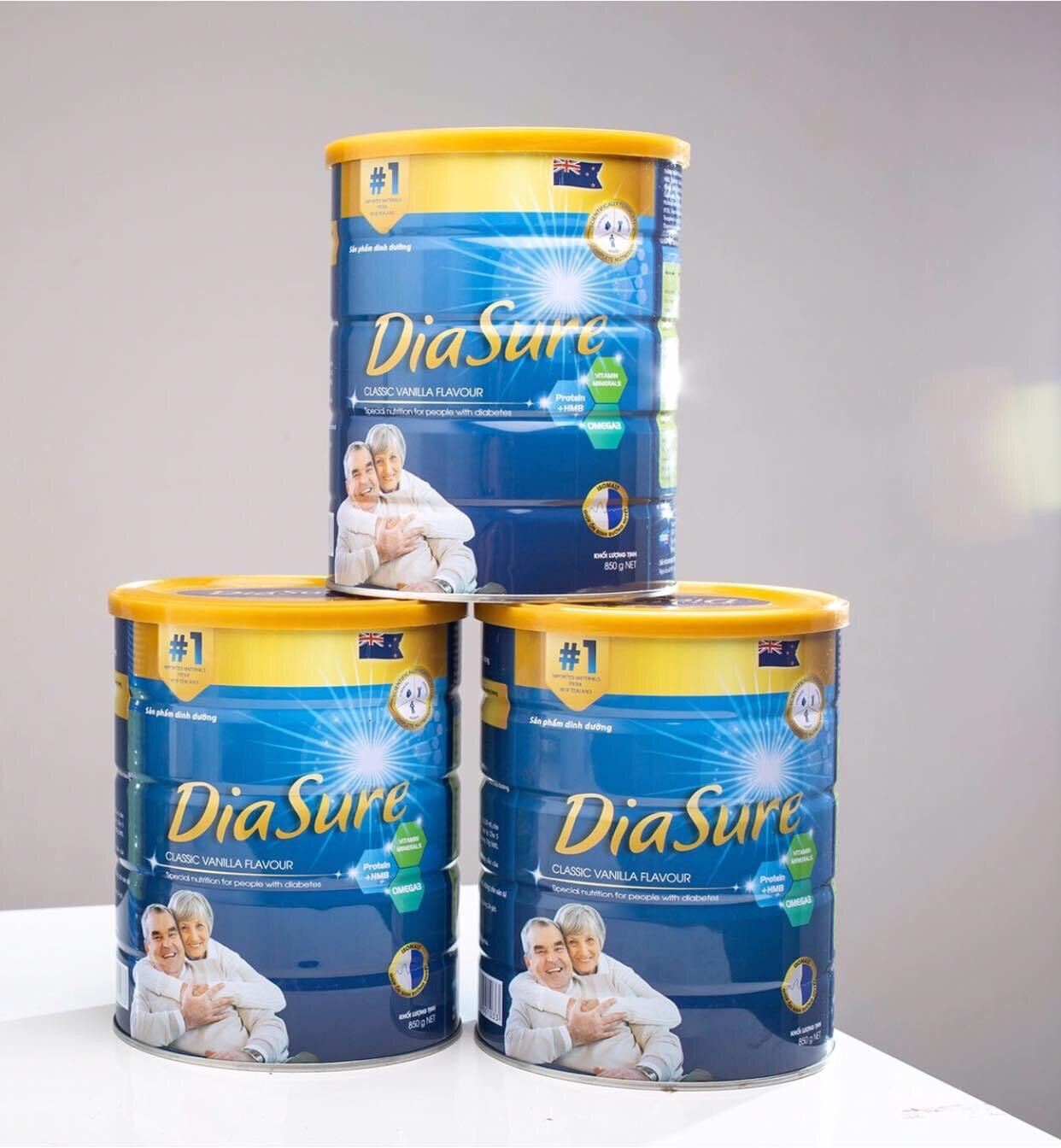 Sữa non Dia Sure  Tiểu đường 650g ( Dinh duong can thiet cho nguoi benh tieu duong )