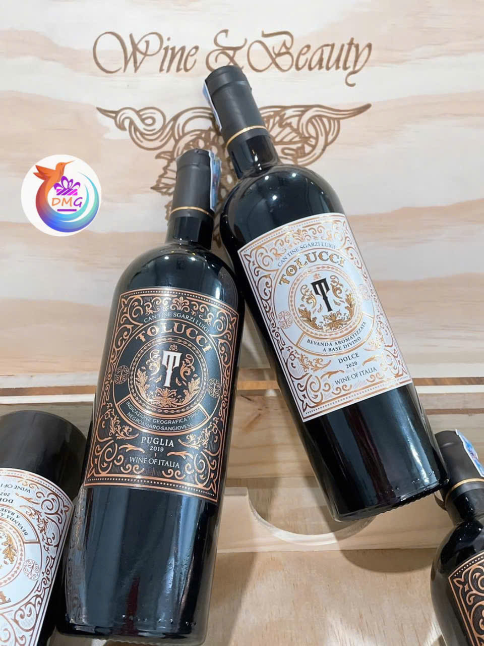 [NHẬP KHẨU] VANG ĐỎ NGỌT (Ý) TOLUCCI SEMI - 750ML (10.5%) - DMG WINE
