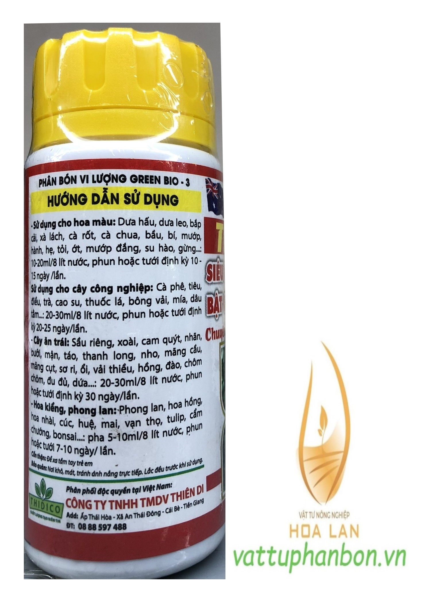 Tạo đọt bật chồi mập cọng TD 90-Úc - #560A# 100ml