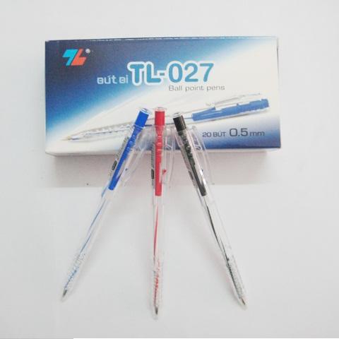 20 bút bi Thiên Long TL – 027 (Xanh)