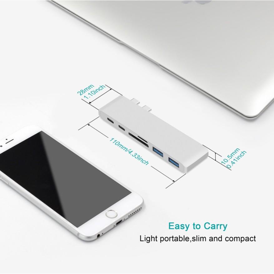 Cổng Chuyển Hyper-Drive USB Type-C 5-In-1 Hub