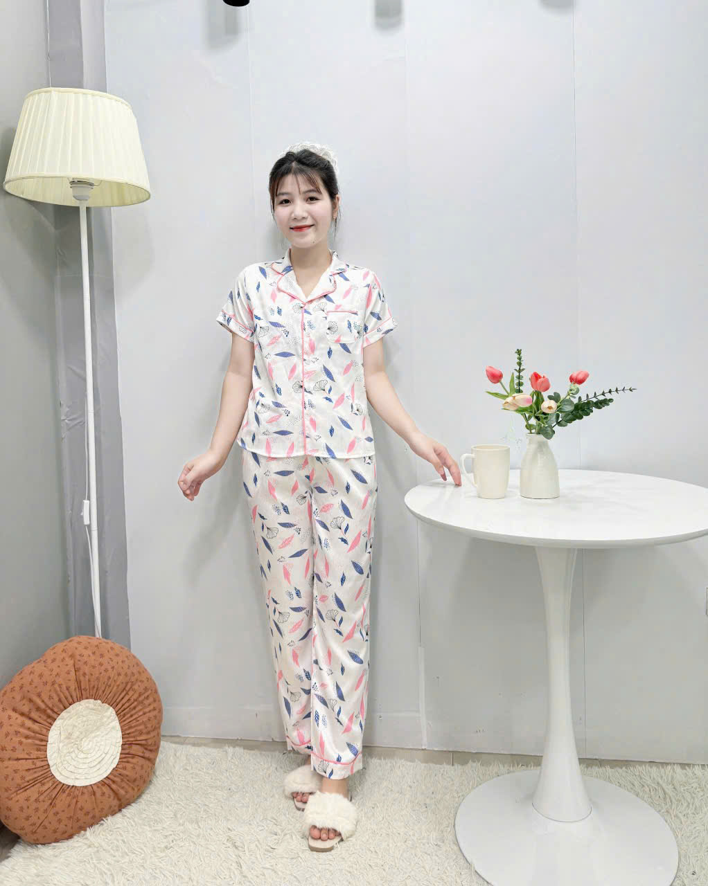 Set bộ quần áo mặc nhà cho nữ đẹp