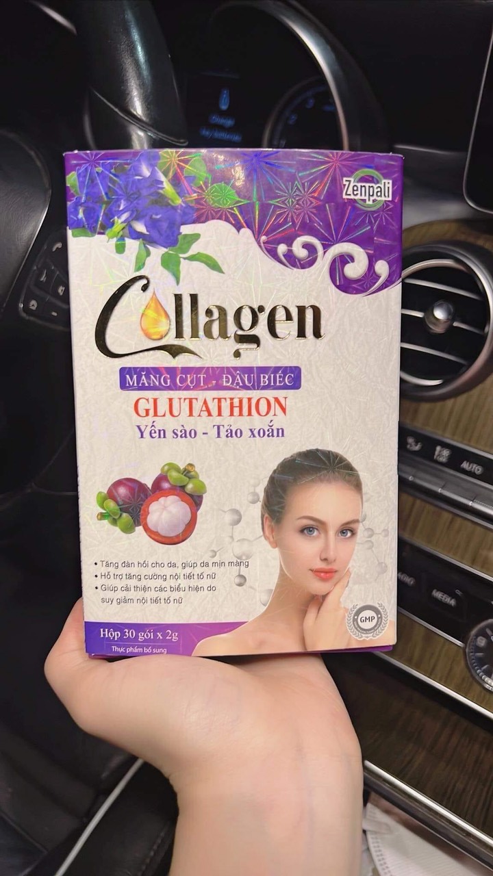 Collagen Măng Cụt Đậu Biếc zenpali [Chính Hãng]