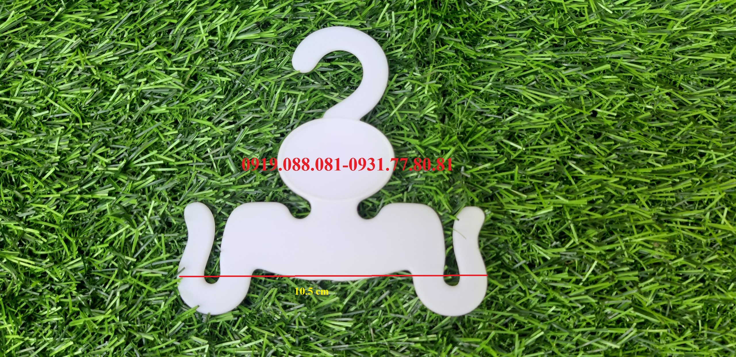 Combo 50 cái Móc treo dép lào, móc nhựa treo dép tông.