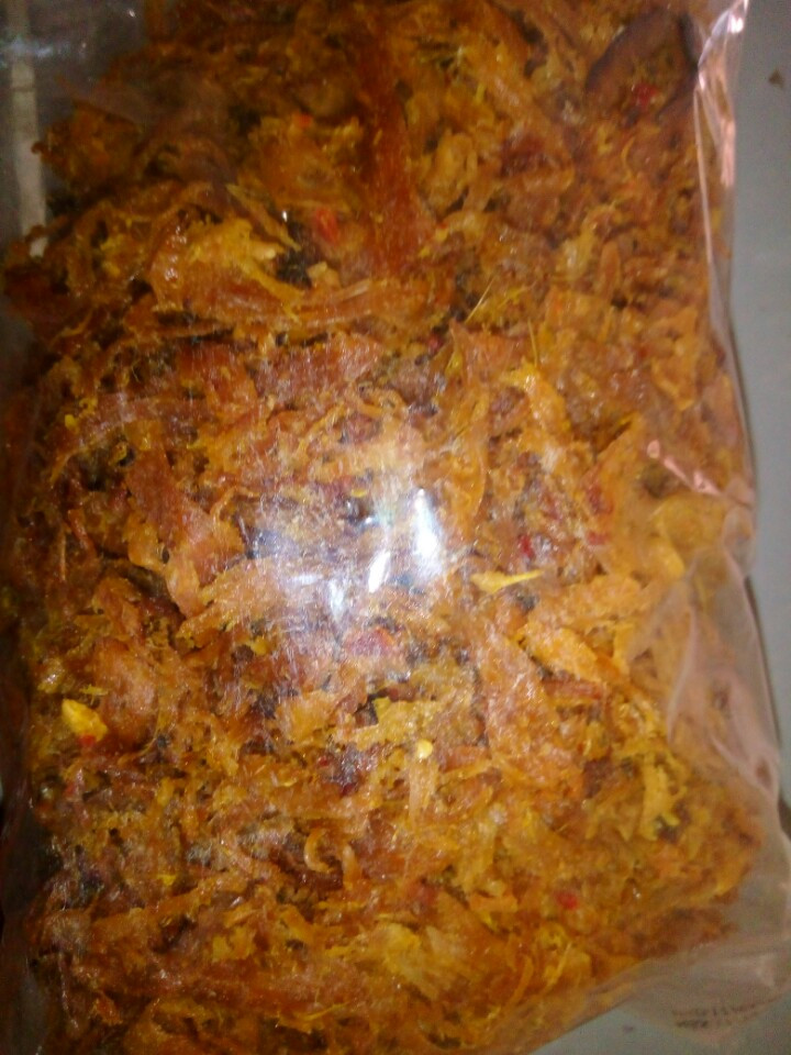 ( 500GR) Khô mực xé làm bánh tráng trộn Siêu Cay