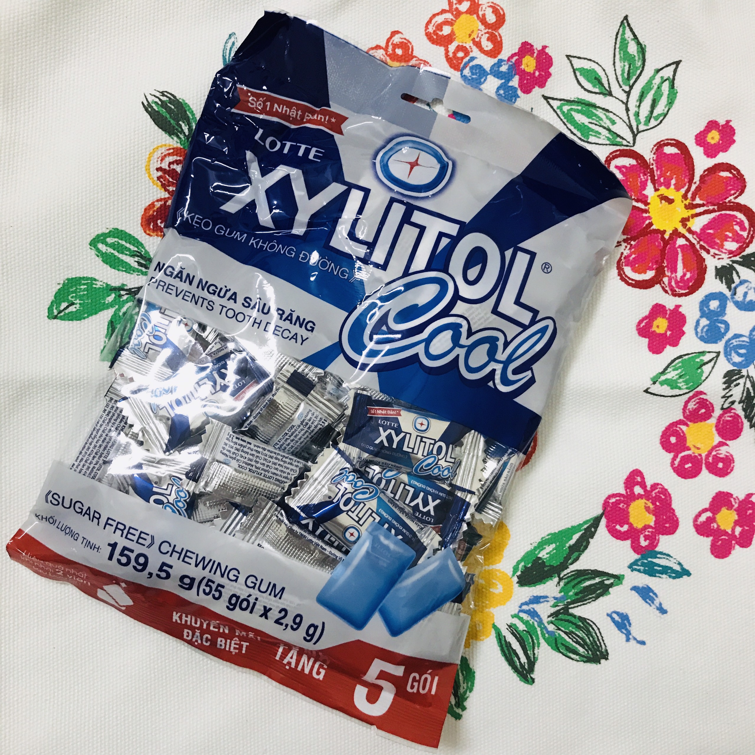 [HCM]Túi Xylitol 49K 55 gói