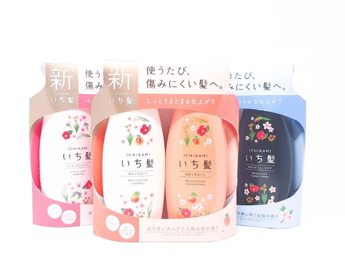 Gội xả Ichikami set 2 mẫu mới 2020 (3 loại) Nhật Bản